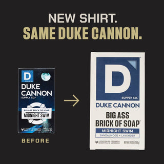 Duke Cannon Big Ass Brick of Soap - Midnight Swim