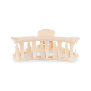 Open Hair Clip | Medium | Almond Beige