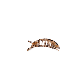 Teleties Blonde Tortoise | Tiny | Flat Round Hair Clip