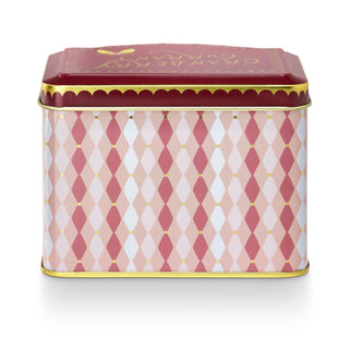 Illume Cranberry Currant Printed Tin Candle