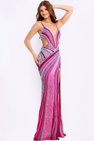 Jovani 46206 - Pink Size 0