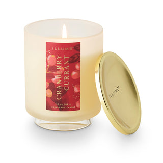 Illume Cranberry Currant Signature Glass Candle