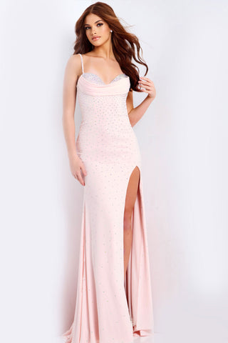 Jovani 47154 - Blush Size 2