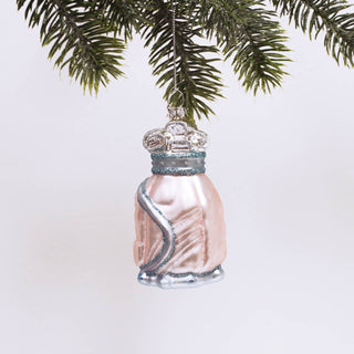 Pink Golf Bag Boxed Glass Ornament