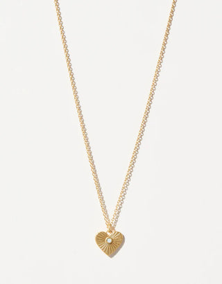 Spartina 449 Sea La Vie Heart of Gold Necklace