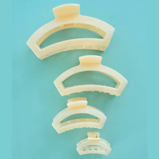 Teleties Open Hair Clip | Small | Soft Surf