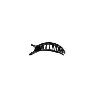 Teleties Jet Black | Tiny | Flat Round Clip