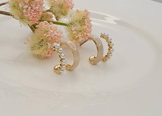 Small Double Layered Hoop Earrings