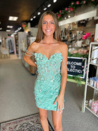 Sherri Hill 57502 - Green Size 00