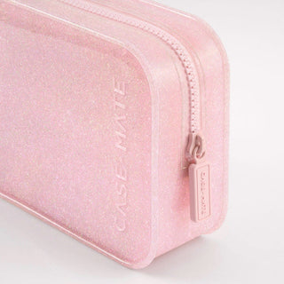 Case-Mate Jelly Makeup Bag - Ballet Pink Twinkle