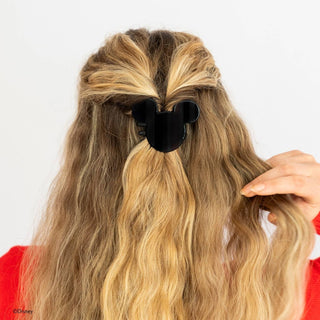Teleties x Disney: Mickey Mouse Shaped | Tiny |  Flat Hair Clip