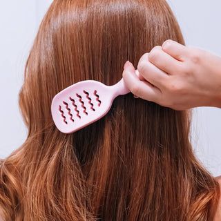 Teleties Mini Vent Brush - Bubblegum Pink