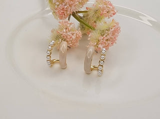 Small Double Layered Hoop Earrings