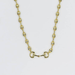 Treasure Jewels Gold Saddle Luxe Necklace