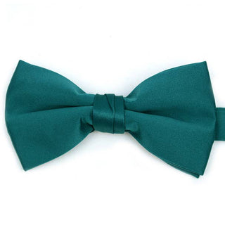 Men's Dark Green Clip-On Bow Tie