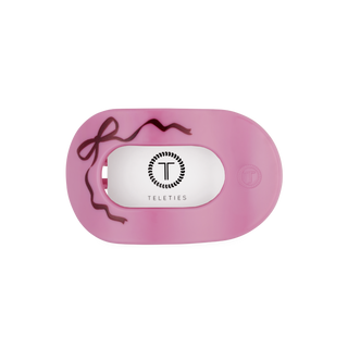 Teleties Just Add a Bow Medium Flat Round Hair Clip