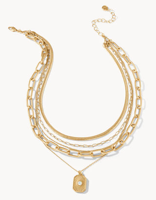 Spartina 449 Radiant Window Layering Necklace