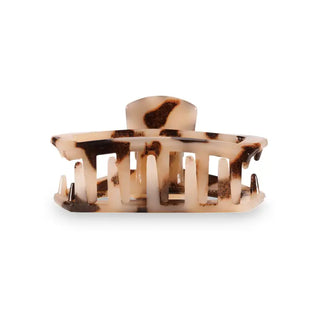 Teleties Open Blonde Tortoise Tiny Hair Clip