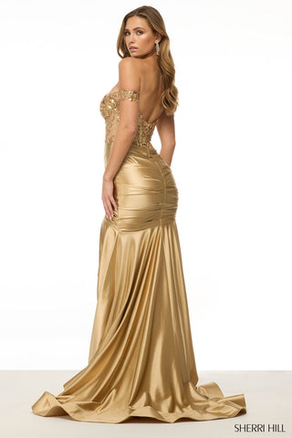 Sherri Hill 57053 - Gold Size 0