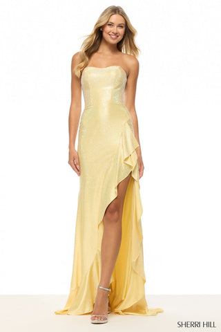Sherri Hill 57675 - Yellow Size 00