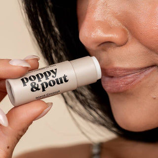 Poppy & Pout Lip Balm - Island Coconut