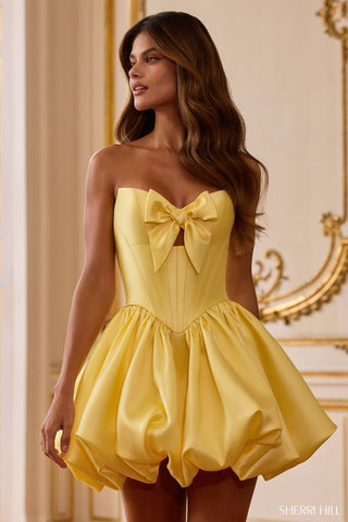Sherri Hill 58150 - Yellow Size 8