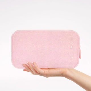 Case-Mate Jelly Makeup Bag - Ballet Pink Twinkle