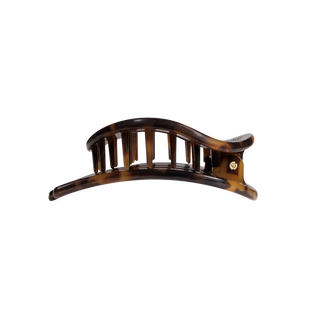 Teleties Tortoise Medium Flat Circle Hair Clip
