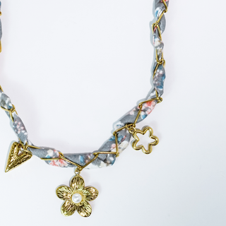 Treasure Jewels Petal Pop Charm Necklace