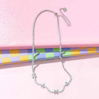 Treasure Jewels Mama Glow Necklace - Silver