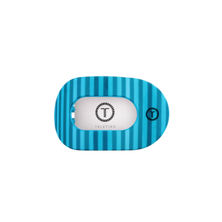 Teleties Splash Zone | Small | Flat Round Hair Clip