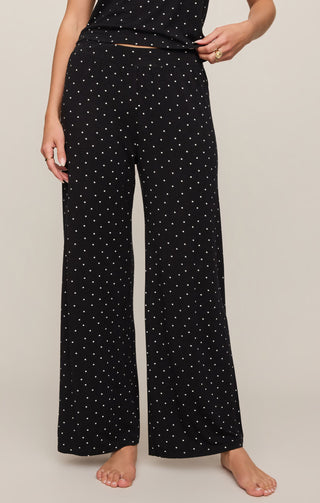 Z Supply Lounge Luxe Dot Pant