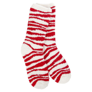 Knit Pickin Fireside Crew OS Red Zebra