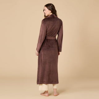 Softies Serenity Wrap Robe - Espresso