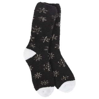 Winter Shimmer Crew OS Black