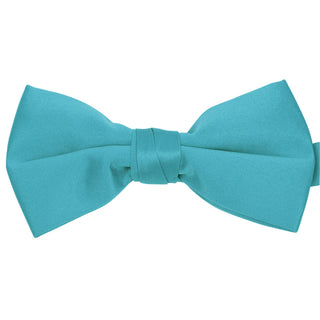 Turquoise Men's Clip-On Bowtie