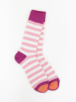 True Stripe Crew OS Wild Strawberry