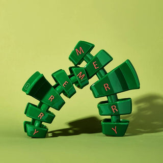 Teleties Classic Large Hair Clip - Merry Everything