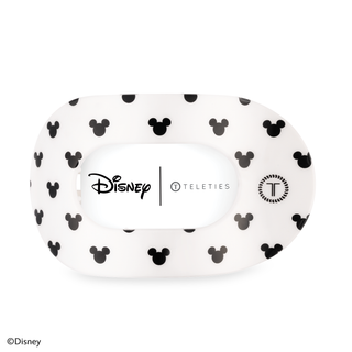 Teleties Flat Round Hair Clip | Large | The Iconic Mickey Mouse