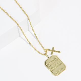 Treasure Jewels Isaiah 40:31 Gold Necklace