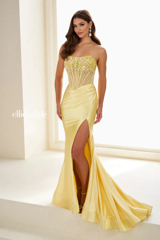 Ellie Wilde EW36002 - Yellow Size 0