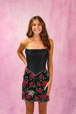 Sherri Hill 58026 - Black Print Size 00