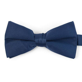 Navy Men's Clip-On Bow Tie