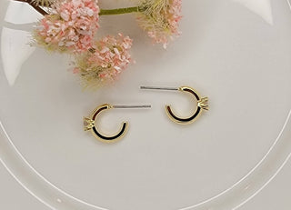 Gold Mini Hoop Earring