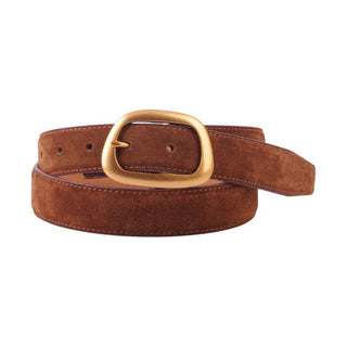 Camel Suede Belt