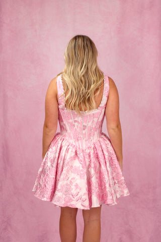Sherri Hill 58071 - Ivory/Pink Size 8