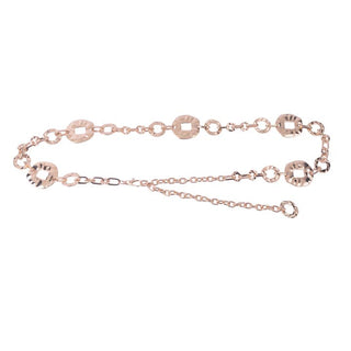 Gold Metallic Donut Link Belt
