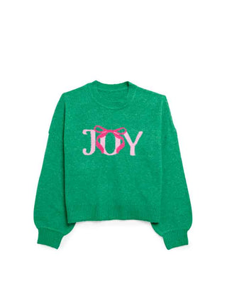 Green 'Joy' Sweater