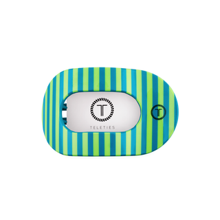 Teleties Cabana Cutie | Medium | Flat Round Hair Clip