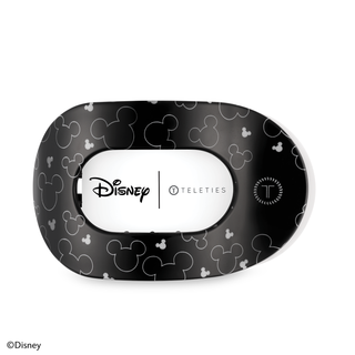 Teleties x Disney Flat Round Hair Clip | Large | Disney Spotlight